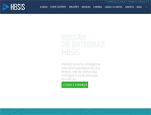 Tablet Screenshot of hbsis.com.br